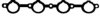 PORSC 92811058002 Gasket, intake manifold